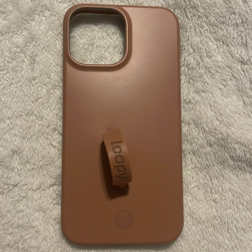 Saddle Brown 12 pro max loopy case